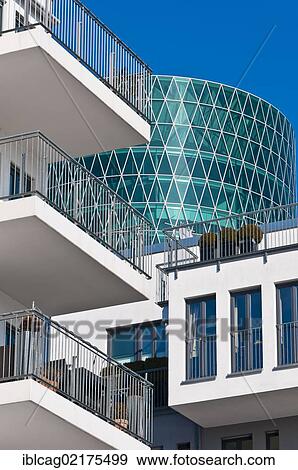 Modern luxury apartments on Frankfurt's West Harbour in front of Westhafen Tower, Frankfurt am Main, Hesse, Germany, Europe View Large Photo Image Stock Photo - Modern luxury apartments on Frankfurt's West Harbour in front of Westhafen Tower, Frankfurt am Main, Hesse, Germany, Europe. Fotosearch