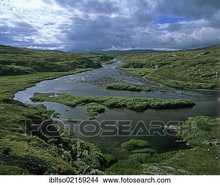 Mountain river on the Hardangervidda Plateau, Hordaland, Norway, Scandinavia, Europe View Large Photo Image Picture - Mountain river on the Hardangervidda Plateau, Hordaland, Norway, Scandinavia, Europe. Fotosearch