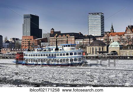 MS Louisiana Star, paddle wheel steamer, in the wintry Port of Hamburg, Hamburg, Germany, Europe View Large Photo Image Stock Photo - MS Louisiana Star, paddle wheel steamer, in the wintry Port of Hamburg, Hamburg, Germany, Europe. Fotosearch