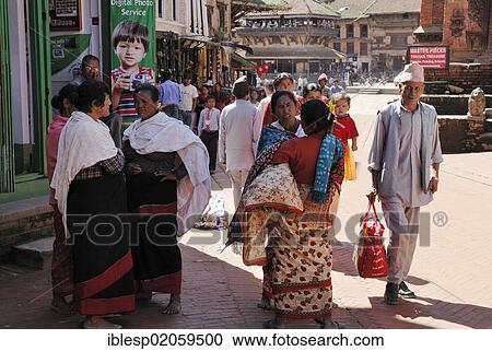 Nepalese people in traditional dress, Bhaktapur, Kathmandu Valley, Nepal, Asia View Large Photo Image Stock Image - Nepalese people in traditional dress, Bhaktapur, Kathmandu Valley, Nepal, Asia. Fotosearch