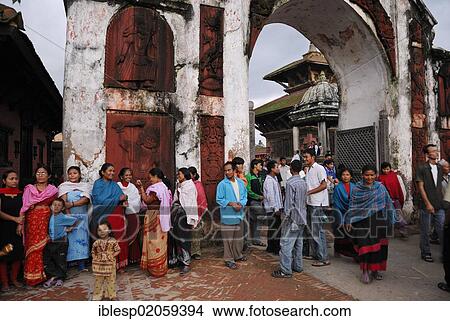 Nepalis in traditional dress, Bhaktapur, Kathmandu Valley, Nepal, Asia View Large Photo Image Picture - Nepalis in traditional dress, Bhaktapur, Kathmandu Valley, Nepal, Asia. Fotosearch
