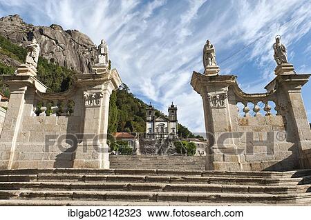 Stock Image - Nossa Senhora da Peneda Sanctuary, Peneda Geres National Park, Minho province, Portugal, Europe. Fotosearch