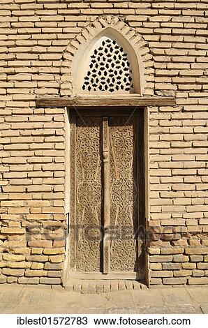 Old door in the historic adobe town of Khiva, Chiva, Ichan Kala, Silk Road, Unesco World Heritage Site, Uzbekistan, Central Asia, Asia View Large Photo Image Stock Image - Old door in the historic adobe town of Khiva, Chiva, Ichan Kala, Silk Road, Unesco World Heritage Site, Uzbekistan, Central Asia, Asia. Fotosearch