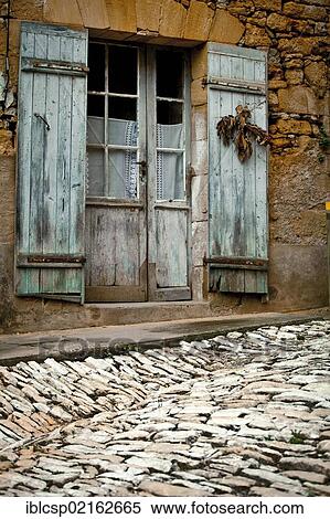 Old door in village, Aquitaine, Dordogne Valley, France, Europe View Large Photo Image Stock Photography - Old door in village, Aquitaine, Dordogne Valley, France, Europe. Fotosearch