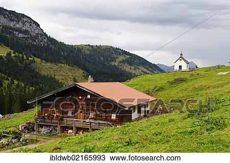 Pasture with a chapel on the Ackernalm alpine pasture, Thiersee Valley, Tyrol, Austria, Europe View Large Photo Image Stock Image - Pasture with a chapel on the Ackernalm alpine pasture, Thiersee Valley, Tyrol, Austria, Europe. Fotosearch