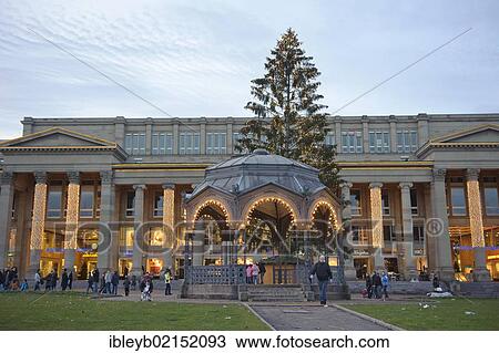 Pavilion opposite the Koenigsbaupassagen shopping arcades with a Christmas tree and Christmas lighting on New Year's Day, Stuttgart, Baden-Wuerttemberg, Germany, Europe View Large Photo Image Stock Image - Pavilion opposite the Koenigsbaupassagen shopping arcades with a Christmas tree and Christmas lighting on New Year's Day, Stuttgart, Baden-Wuerttemberg, Germany, Europe. Fotosearch