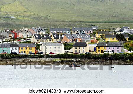 Portmagee from Valentia Island, County Kerry, Ireland, Europe View Large Photo Image Stock Photo - Portmagee from Valentia Island, County Kerry, Ireland, Europe. Fotosearch