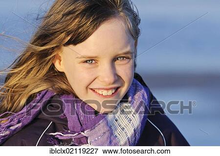 Portrait, 9-year-old girl, Germany, Europe View Large Photo Image Stock Photo - Portrait, 9-year-old girl, Germany, Europe. Fotosearch
