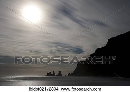 Reynisdrangar rock group near Vik í Mýrdal, South Coast, Iceland, Europe View Large Photo Image Picture - Reynisdrangar rock group near Vik í Mýrdal, South Coast, Iceland, Europe. Fotosearch