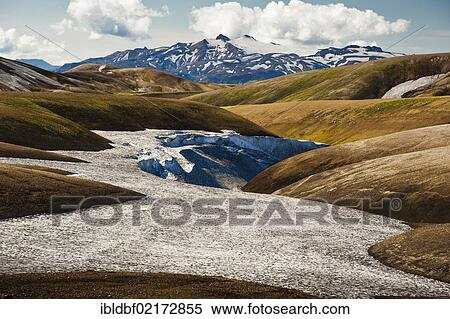 Rhyolite Mountains along the Laugavegur hiking trail, Hrafntinnusker-Álftavatn, Fjallabak Nature Reserve, Highlands, Iceland, Europe View Large Photo Image Stock Photography - Rhyolite Mountains along the Laugavegur hiking trail, Hrafntinnusker-Álftavatn, Fjallabak Nature Reserve, Highlands, Iceland, Europe. Fotosearch