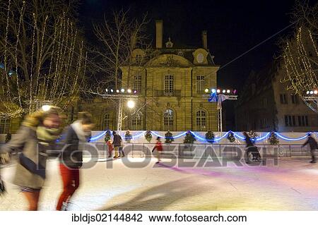Rink, Strasbourg, Alsace, France, Europe View Large Photo Image Stock Image - Rink, Strasbourg, Alsace, France, Europe. Fotosearch