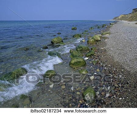 Rocky beach near Ahrenshoop, Fischland, Mecklenburg-Western Pomerania, Baltic Sea, Germany, Europe View Large Photo Image Picture - Rocky beach near Ahrenshoop, Fischland, Mecklenburg-Western Pomerania, Baltic Sea, Germany, Europe. Fotosearch
