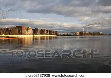 Rummelsburger See or Lake Rummelsburg, Rummelsburger Bucht bay, Rummelsburg, Lichtenberg, Berlin, Germany, Europe View Large Photo Image Stock Photography - Rummelsburger See or Lake Rummelsburg, Rummelsburger Bucht bay, Rummelsburg, Lichtenberg, Berlin, Germany, Europe. Fotosearch