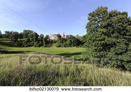 Schloss Ettersburg Castle with Castle Park near Weimar, UNESCO World Heritage Site, Classical Weimar, Thuringia, Germany, Europe View Large Photo Image Stock Photo - Schloss Ettersburg Castle with Castle Park near Weimar, UNESCO World Heritage Site, Classical Weimar, Thuringia, Germany, Europe. Fotosearch
