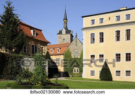 Schloss Ettersburg Castle with the monastic church near Weimar, UNESCO World Heritage Site, Classical Weimar, Thuringia, Germany, Europe View Large Photo Image Stock Image - Schloss Ettersburg Castle with the monastic church near Weimar, UNESCO World Heritage Site, Classical Weimar, Thuringia, Germany, Europe. Fotosearch