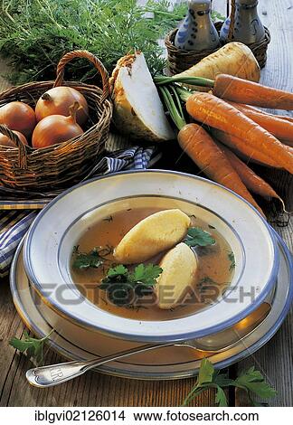 Semolina dumpling soup, classic Austrian cuisine, Austria, Europe View Large Photo Image Picture - Semolina dumpling soup, classic Austrian cuisine, Austria, Europe. Fotosearch