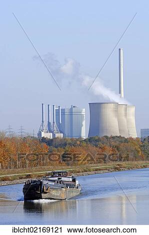 Ship on the Datteln-Hamm Canal in front of the Gersteinwerk coal-fired power station in Werne-Stockum, Bergkamen, North-Rhine-Westphalia, Germany, Europe, PublicGround, Europe View Large Photo Image Stock Image - Ship on the Datteln-Hamm Canal in front of the Gersteinwerk coal-fired power station in Werne-Stockum, Bergkamen, North-Rhine-Westphalia, Germany, Europe, PublicGround, Europe. Fotosearch