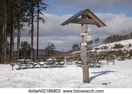 Signpost, Grosse Grube rest area, 800m, Willingen, Waldecker Land region, Upland, Sauerland, Hesse, Germany, Europe, PublicGround, Europe View Large Photo Image Stock Image - Signpost, Grosse Grube rest area, 800m, Willingen, Waldecker Land region, Upland, Sauerland, Hesse, Germany, Europe, PublicGround, Europe. Fotosearch