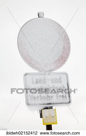 Snow-covered road sign, entry forbidden, Hotzenwald, Black Forest, Baden-Wuerttemberg, Germany, Europe, PublicGround, Europe View Large Photo Image Stock Image - Snow-covered road sign, entry forbidden, Hotzenwald, Black Forest, Baden-Wuerttemberg, Germany, Europe, PublicGround, Europe. Fotosearch