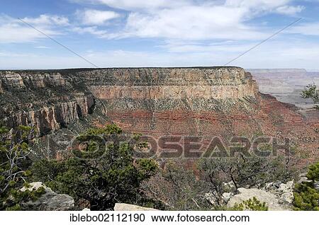 Stock Image - South Rim, view of the Grand Canyon, Arizona, USA, North America. Fotosearch