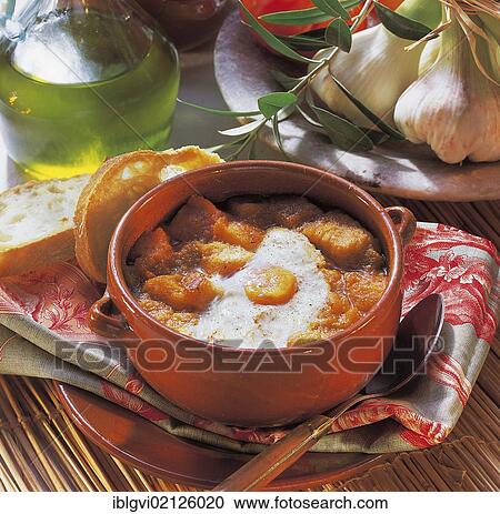 Spanish garlic soup with white bread, Spain, Europe View Large Photo Image Stock Image - Spanish garlic soup with white bread, Spain, Europe. Fotosearch