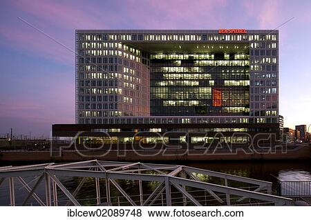 Spiegel publishing house on Ericusspitze, HafenCity district, Hamburg, Germany, Europe View Large Photo Image Stock Photo - Spiegel publishing house on Ericusspitze, HafenCity district, Hamburg, Germany, Europe. Fotosearch