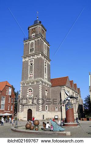 St. Lamberti Church, Coesfeld, Muensterland, North Rhine-Westphalia, Germany, PublicGround, Europe View Large Photo Image Stock Photo - St. Lamberti Church, Coesfeld, Muensterland, North Rhine-Westphalia, Germany, PublicGround, Europe. Fotosearch