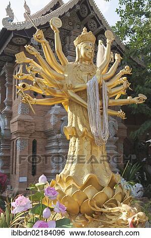Statue of Kali, Wat Lok Molee temple, Chiang Mai, Thailand, Asia View Large Photo Image Stock Photograph - Statue of Kali, Wat Lok Molee temple, Chiang Mai, Thailand, Asia. Fotosearch