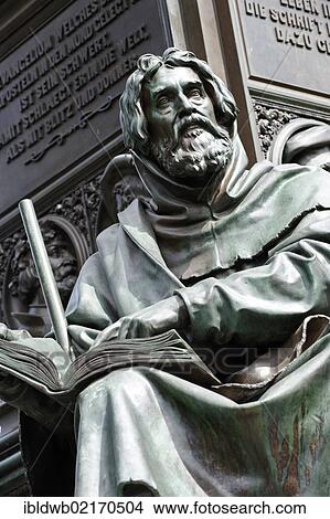 Statue of Petrus Waldus, Luther Monument by Ernst Rietschel, Worms, Rhineland-Palatinate, Germany, Europe View Large Photo Image Picture - Statue of Petrus Waldus, Luther Monument by Ernst Rietschel, Worms, Rhineland-Palatinate, Germany, Europe. Fotosearch