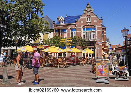 Street cafe in Den Burg, Texel, The Netherlands, Europe, PublicGround, Europe View Large Photo Image Stock Image - Street cafe in Den Burg, Texel, The Netherlands, Europe, PublicGround, Europe. Fotosearch