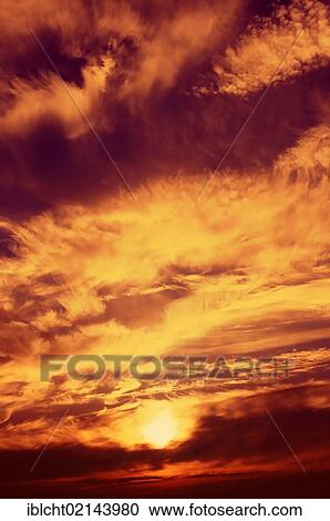 Sunset and clouds, East Frisia, Lower Saxony, Germany, Europe View Large Photo Image Stock Image - Sunset and clouds, East Frisia, Lower Saxony, Germany, Europe. Fotosearch