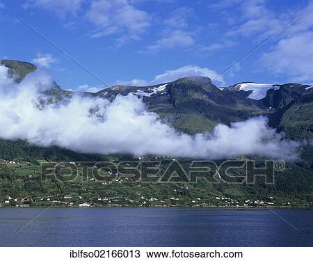 Sørfjorden, Soerfjorden, Southern Fjord, with Folgefonn Glacier, Folgefonna, Hordaland, Norway, Scandinavia, Europe View Large Photo Image Stock Image - Sørfjorden, Soerfjorden, Southern Fjord, with Folgefonn Glacier, Folgefonna, Hordaland, Norway, Scandinavia, Europe. Fotosearch