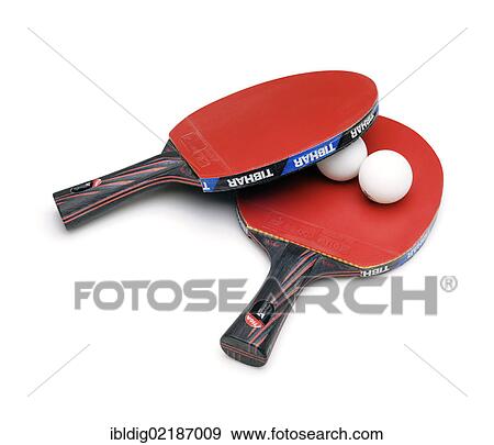 Table-tennis bats and balls View Large Photo Image Stock Photo - Table-tennis bats and balls. Fotosearch