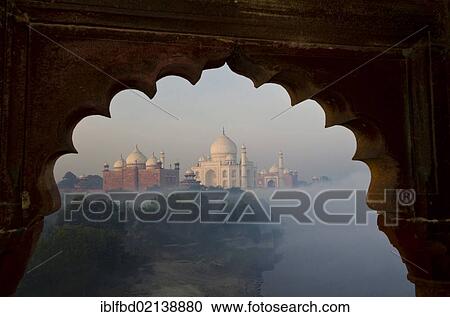 Taj Mahal, UNESCO World Heritage Site, arising out of the morning fog over river Yamuna, Agra, Uttar Pradesh, India, Asia View Large Photo Image Stock Image - Taj Mahal, UNESCO World Heritage Site, arising out of the morning fog over river Yamuna, Agra, Uttar Pradesh, India, Asia. Fotosearch