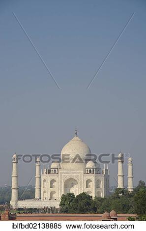 Stock Photography - Taj Mahal, UNESCO World Heritage Site, Agra, Uttar Pradesh, India, Asia. Fotosearch