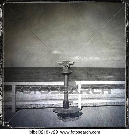 Telescope, vintage look View Large Photo Image Stock Photo - Telescope, vintage look. Fotosearch