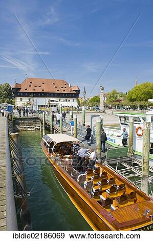 The harbour and the Konzil building, site of the only papal election in Germany, Konstanz, Constance, Baden-Wuerttemberg, southern Germany, Germany, Europe View Large Photo Image Stock Photo - The harbour and the Konzil building, site of the only papal election in Germany, Konstanz, Constance, Baden-Wuerttemberg, southern Germany, Germany, Europe. Fotosearch