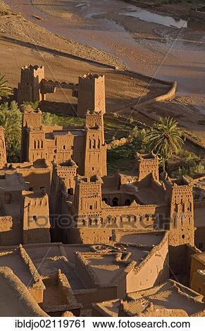The Ksar, fortified city, of Aït Ben Haddou, UNESCO World Heritage Site, and the Ounila River on the eastern slope of the High Atlas mountains, Souss-Massa-Drâa, Morocco, Africa View Large Photo Image Stock Image - The Ksar, fortified city, of Aït Ben Haddou, UNESCO World Heritage Site, and the Ounila River on the eastern slope of the High Atlas mountains, Souss-Massa-Drâa, Morocco, Africa. Fotosearch