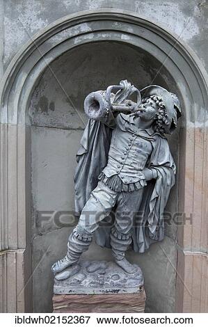 The Trumpeter of Saeckingen, statue in the Castle Park, Bad Saeckingen, Waldshut district, Upper Rhine, Black Forest, Baden-Wuerttemberg, Germany, Europe, PublicGround, Europe View Large Photo Image Stock Photo - The Trumpeter of Saeckingen, statue in the Castle Park, Bad Saeckingen, Waldshut district, Upper Rhine, Black Forest, Baden-Wuerttemberg, Germany, Europe, PublicGround, Europe. Fotosearch