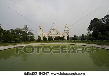 The Victoria Memorial, 1921, Kolkata, West Bengal, India, Asia View Large Photo Image Stock Photo - The Victoria Memorial, 1921, Kolkata, West Bengal, India, Asia. Fotosearch
