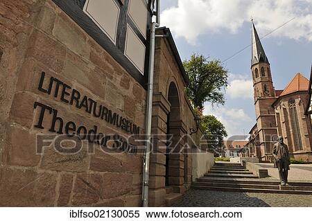 Theodor Storm Literature Museum, Storm Memorial and St. Martin's Church in Heilbad Heiligenstadt, Thuringia, Germany, Europe View Large Photo Image Stock Photography - Theodor Storm Literature Museum, Storm Memorial and St. Martin's Church in Heilbad Heiligenstadt, Thuringia, Germany, Europe. Fotosearch