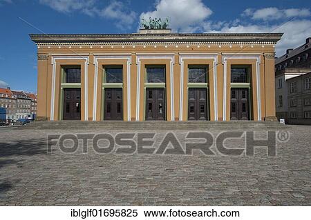 Stock Photography - Thorvaldsen Museum, Copenhagen, Denmark, Zealand, Europe. Fotosearch