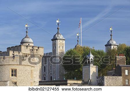 Towers at the Tower of London, London, England, United Kingdom, Europe View Large Photo Image Stock Photography - Towers at the Tower of London, London, England, United Kingdom, Europe. Fotosearch