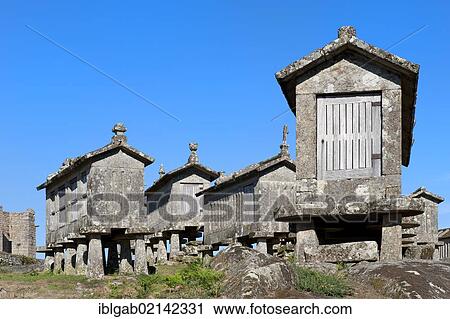 Traditional Espigueiros, granaries, Lindoso, Peneda Geres National Park, Minho province, Portugal, Europe View Large Photo Image Stock Image - Traditional Espigueiros, granaries, Lindoso, Peneda Geres National Park, Minho province, Portugal, Europe. Fotosearch