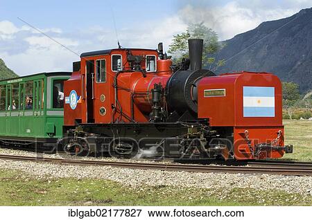 Tren del Fin del Mundo, End of the World Train, Tierra del Fuego National Park, Fireland, Patagonia, Argentina, South America View Large Photo Image Stock Photo - Tren del Fin del Mundo, End of the World Train, Tierra del Fuego National Park, Fireland, Patagonia, Argentina, South America. Fotosearch