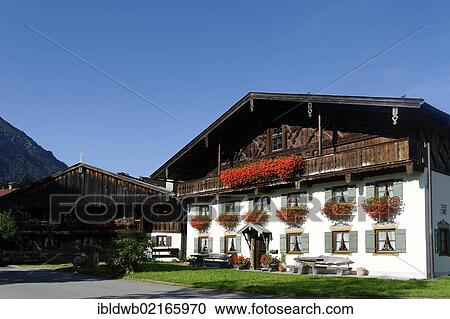Untere Dorfstrasse, farmhouse in Graswang in the Graswang Valley, near Ettal, Upper Bavaria, Bavaria, Germany, Europe View Large Photo Image Stock Image - Untere Dorfstrasse, farmhouse in Graswang in the Graswang Valley, near Ettal, Upper Bavaria, Bavaria, Germany, Europe. Fotosearch