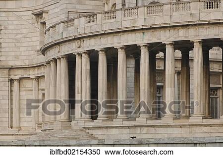 Stock Image - Victoria Memorial, 1921, Kolkata, West Bengal, India, Asia. Fotosearch
