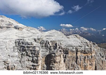 View from Sass Pordoi, Sella-Group, Sella Ronda, Dolomites, Italy, Europe View Large Photo Image Stock Photograph - View from Sass Pordoi, Sella-Group, Sella Ronda, Dolomites, Italy, Europe. Fotosearch