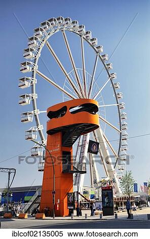 View Point, look-out tower, and ferris wheel in HafenCity of Hamburg, Germany, Europe View Large Photo Image Stock Photography - View Point, look-out tower, and ferris wheel in HafenCity of Hamburg, Germany, Europe. Fotosearch