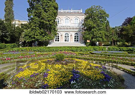 Villa Angiolina, Opatija, Istria, Croatia, Europe View Large Photo Image Stock Image - Villa Angiolina, Opatija, Istria, Croatia, Europe. Fotosearch